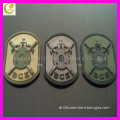 OEM/ODM Customized PVC & Silicone Rubber Garment Patch,Personalized PVC Rubber 3d Logo Patch